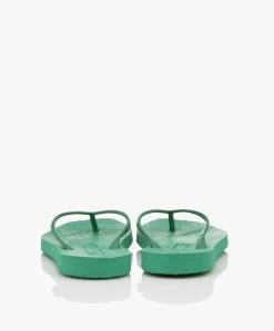 Sleepers Tapered Teenslippers Van Natuurlijk Rubber - Smaragdgroen -Boetiek Modewinkel 531703a2 08e6 41c8 9f87 2012d497196e 03