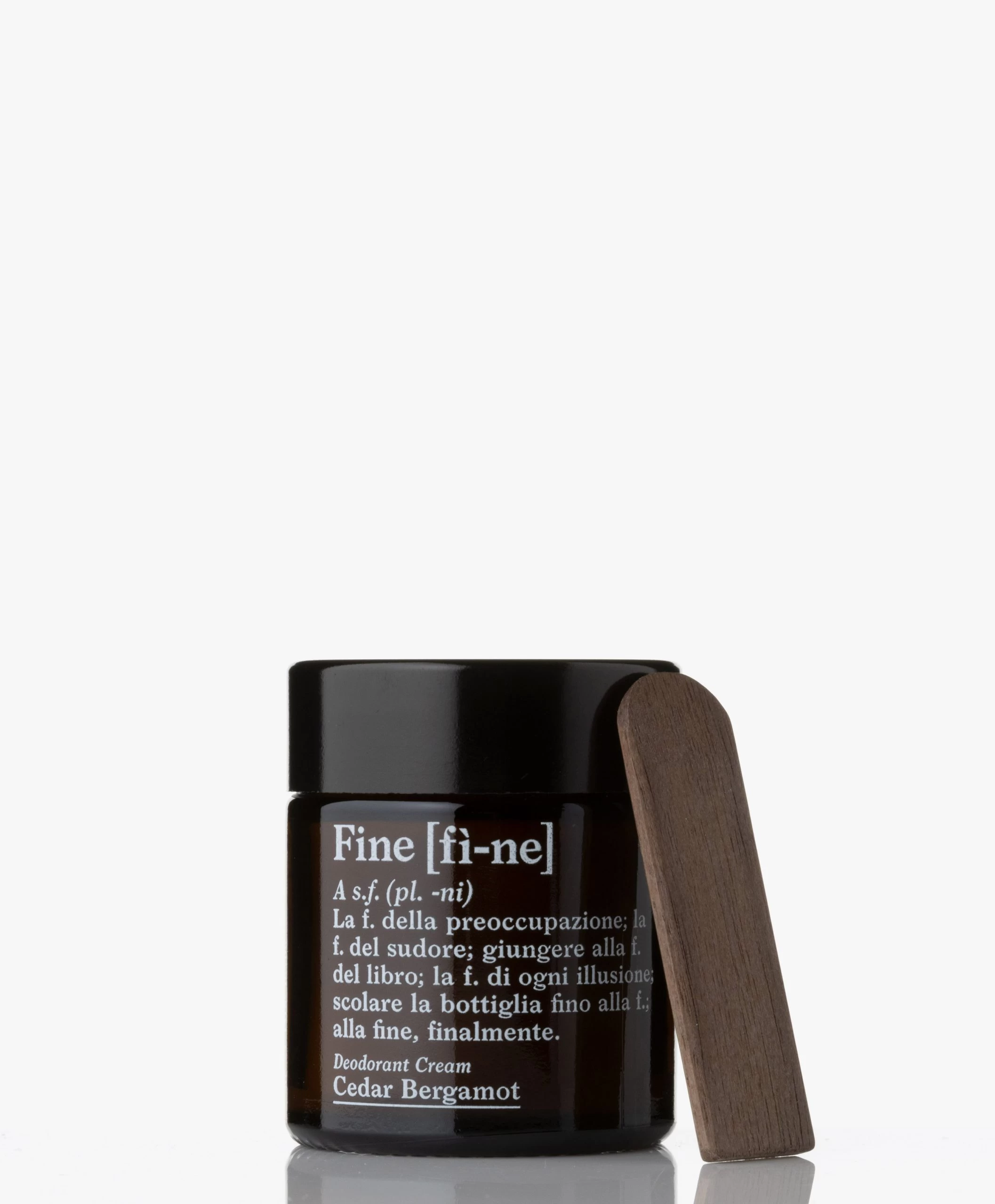 Fine Crème Deodorant Jar - Cedar Bergamot 30G 3 Fine Crème Deodorant Jar - Cedar Bergamot 30G