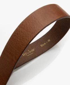 By-Bar Bella Leren Riem Met Ovale Gesp - Cognac -Boetiek Modewinkel 546c26a3 9082 4ae5 90db 2a69472d977a 67