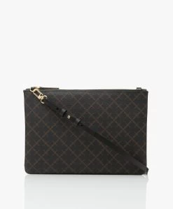 By Malene Birger Ivy Schoudertas - Donkerbruin