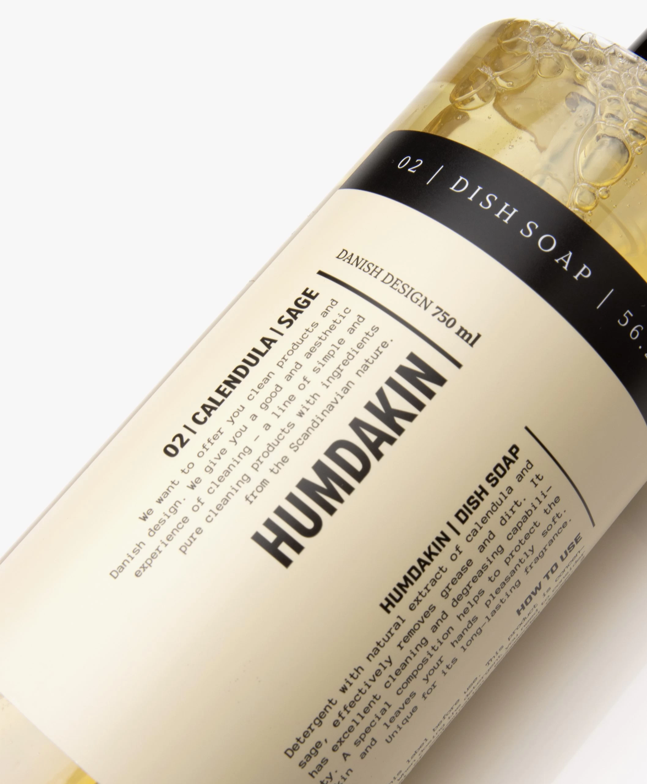 Humdakin 750Ml Afwasmiddel - Calendula & Salie 4 Humdakin 750Ml Afwasmiddel - Calendula & Salie - Afbeelding 2