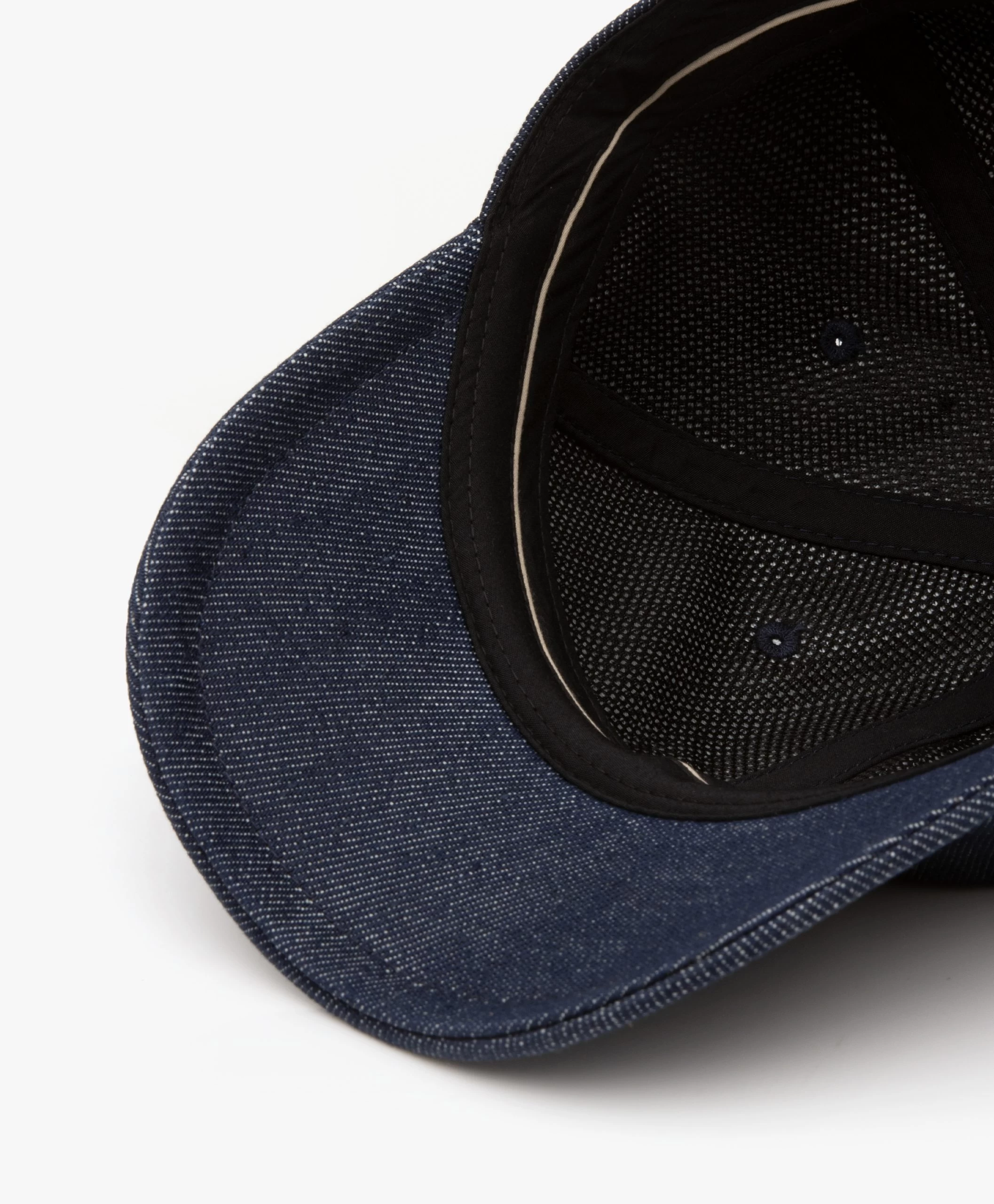 Rag & Bone Addison Denim Baseball Cap - Indigo 11 Rag & Bone Addison Denim Baseball Cap - Indigo - Afbeelding 9