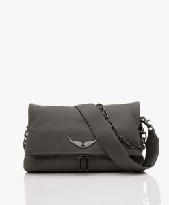 Zadig & Voltaire Rocky Leren Cross-Body Tas - Road