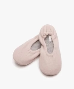 Skin Cashmere Ballerina Sloffen - Ballet Pink