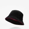 Baindoux Giza Katoen French Terry Bucket Hat - Zwart -Boetiek Modewinkel 6001f947 566d 4e31 8e44 925e026a8248 51