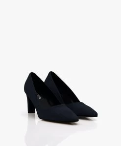 Panara Suède Pumps - Donkerblauw -Boetiek Modewinkel 614ea273 bd45 4ec3 b49b 8fa221d7cf31 06