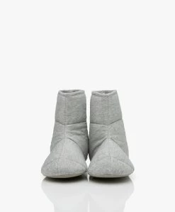 Skin Enkelhoge Gewatteerde Pantoffels - Grijs Mêlee -Boetiek Modewinkel 644a4489 19e6 400f 98f7 0250169bc8fd 04