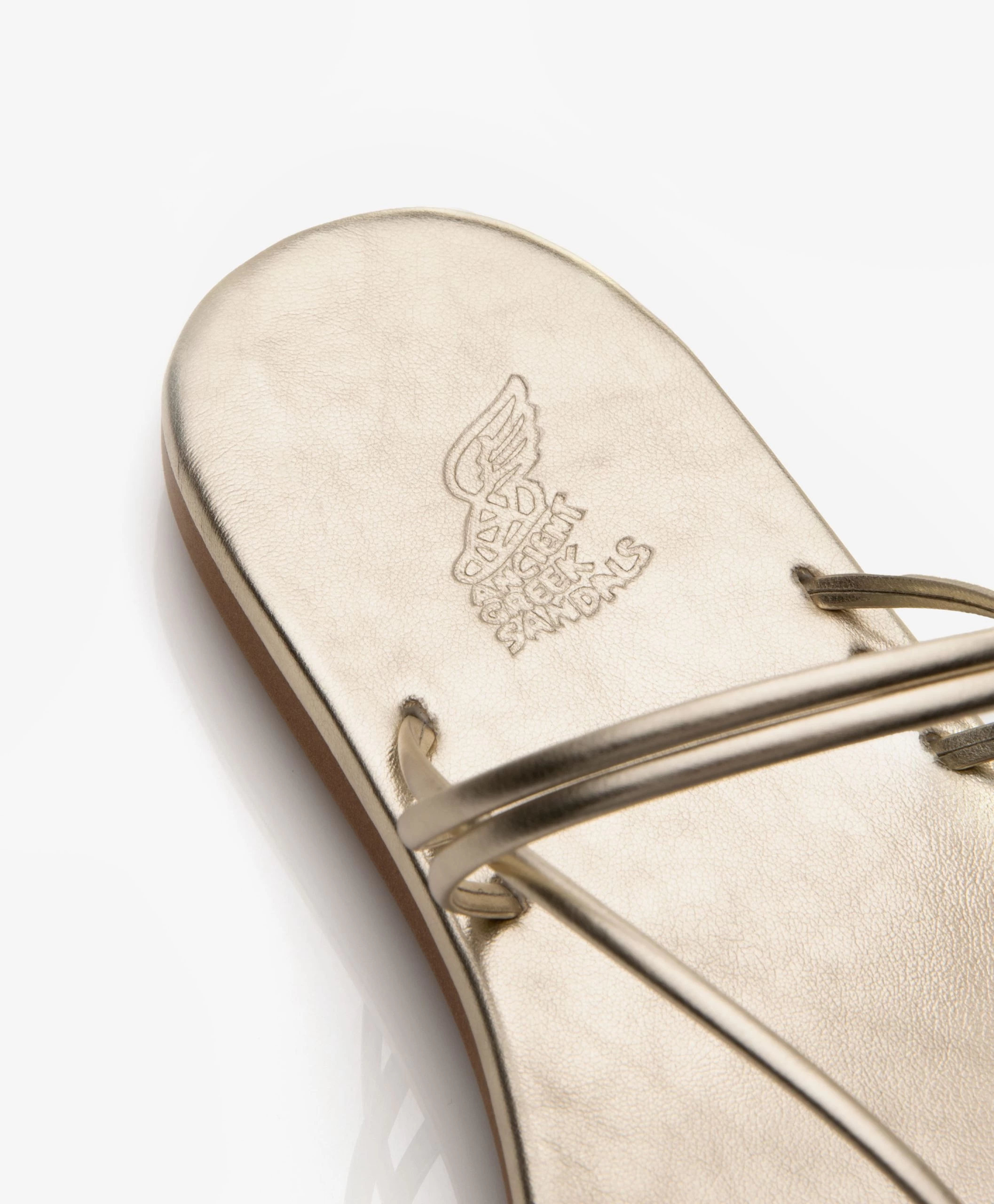 Ancient Greek E Leren Teensandalen - Platinum 12 Ancient Greek E Leren Teensandalen - Platinum - Afbeelding 10