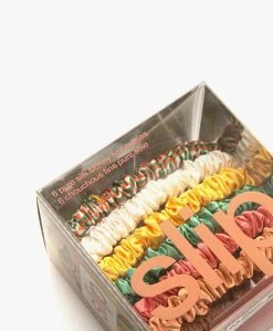 Slip™ 6-Pack Skinnies Zijden Scrunchies - La Dolce Vita -Boetiek Modewinkel 64f6c1c7 87bb 479b 9d43 a9ef51ec6cde 03