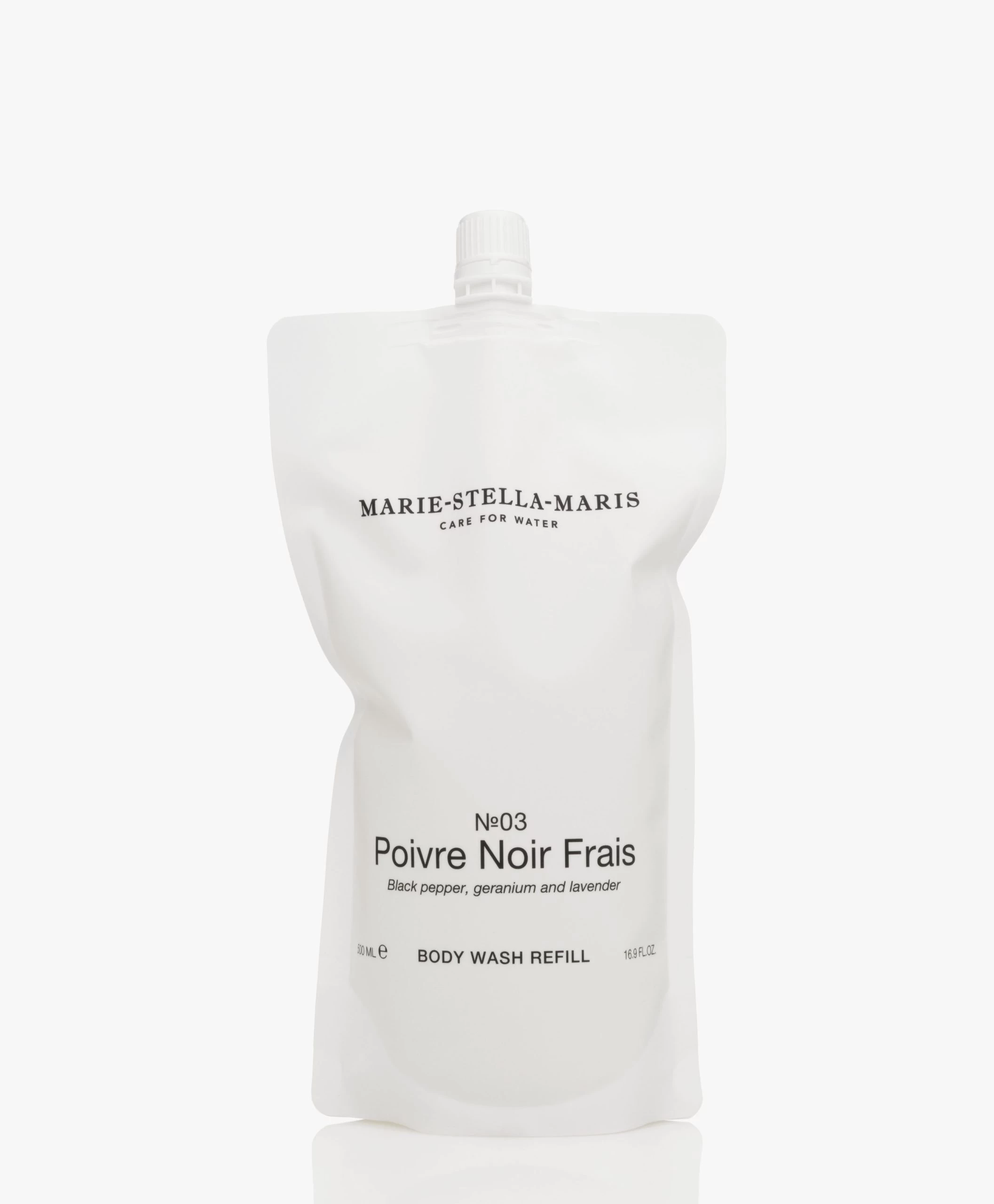 Marie-Stella-Maris Body Wash Navulverpakking - No.03 Poivre Noir Frais 3 Marie-Stella-Maris Body Wash Navulverpakking - No.03 Poivre Noir Frais