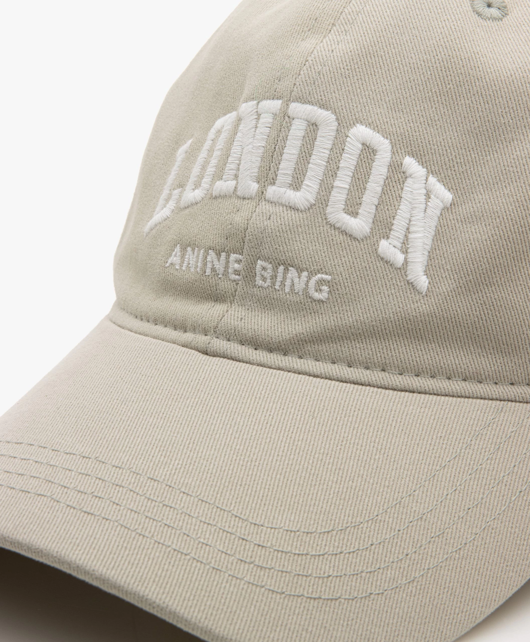 Anine Bing Jeremy University London Baseball Pet - Wash Faded Seafoam 4 Anine Bing Jeremy University London Baseball Pet - Wash Faded Seafoam - Afbeelding 2