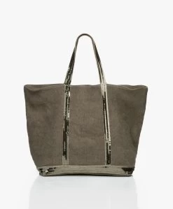 Vanessa Bruno Grote Linnen Shopper Met Rits - Kaki 11 Vanessa Bruno Grote Linnen Shopper Met Rits - Kaki -Boetiek Modewinkel 681c22c4 f4a6 40ab 98b5 cffeb8e280ca 06