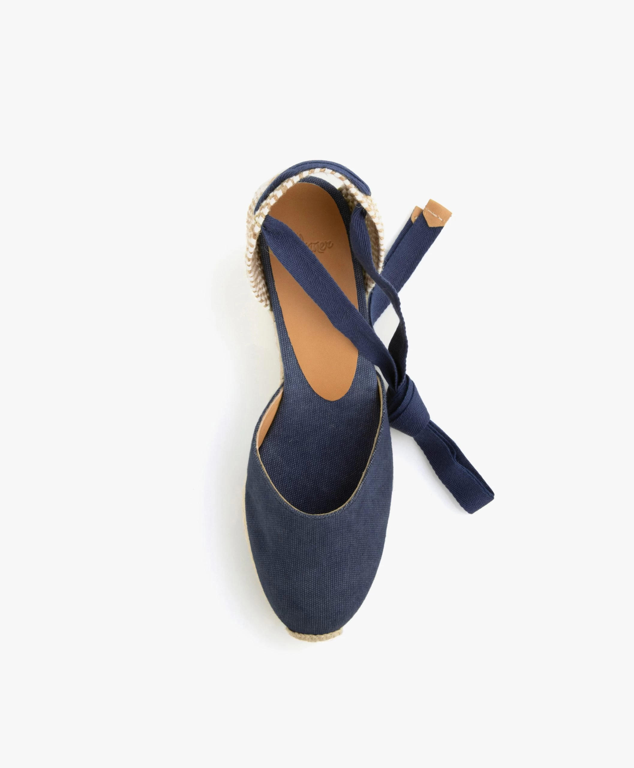 Castañer Carina 10Cm Canvas Sleehak Espadrilles - Azul Oscuro 10 Castañer Carina 10Cm Canvas Sleehak Espadrilles - Azul Oscuro - Afbeelding 8