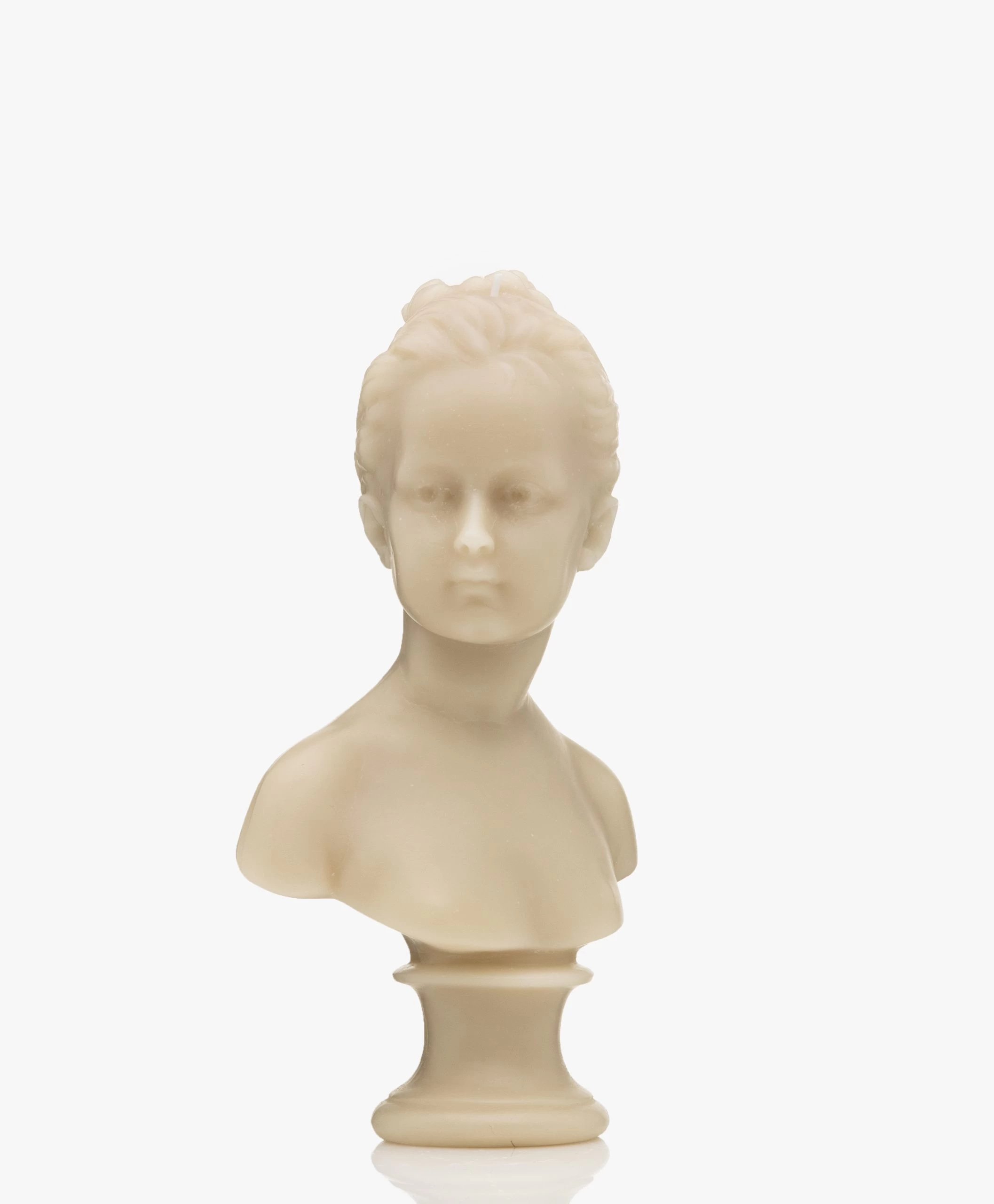 Trudon Handgemaakte Louise Sculptuur Kaars - Stone 4 Trudon Handgemaakte Louise Sculptuur Kaars - Stone - Afbeelding 2