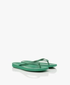 Sleepers Tapered Teenslippers Van Natuurlijk Rubber - Smaragdgroen -Boetiek Modewinkel 6cce3176 f947 40ed 9b14 a21628da60c7 04