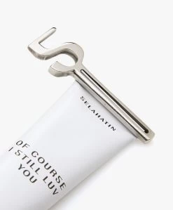 Selahatin Verchroomd Stalen Tandpasta Squeezer