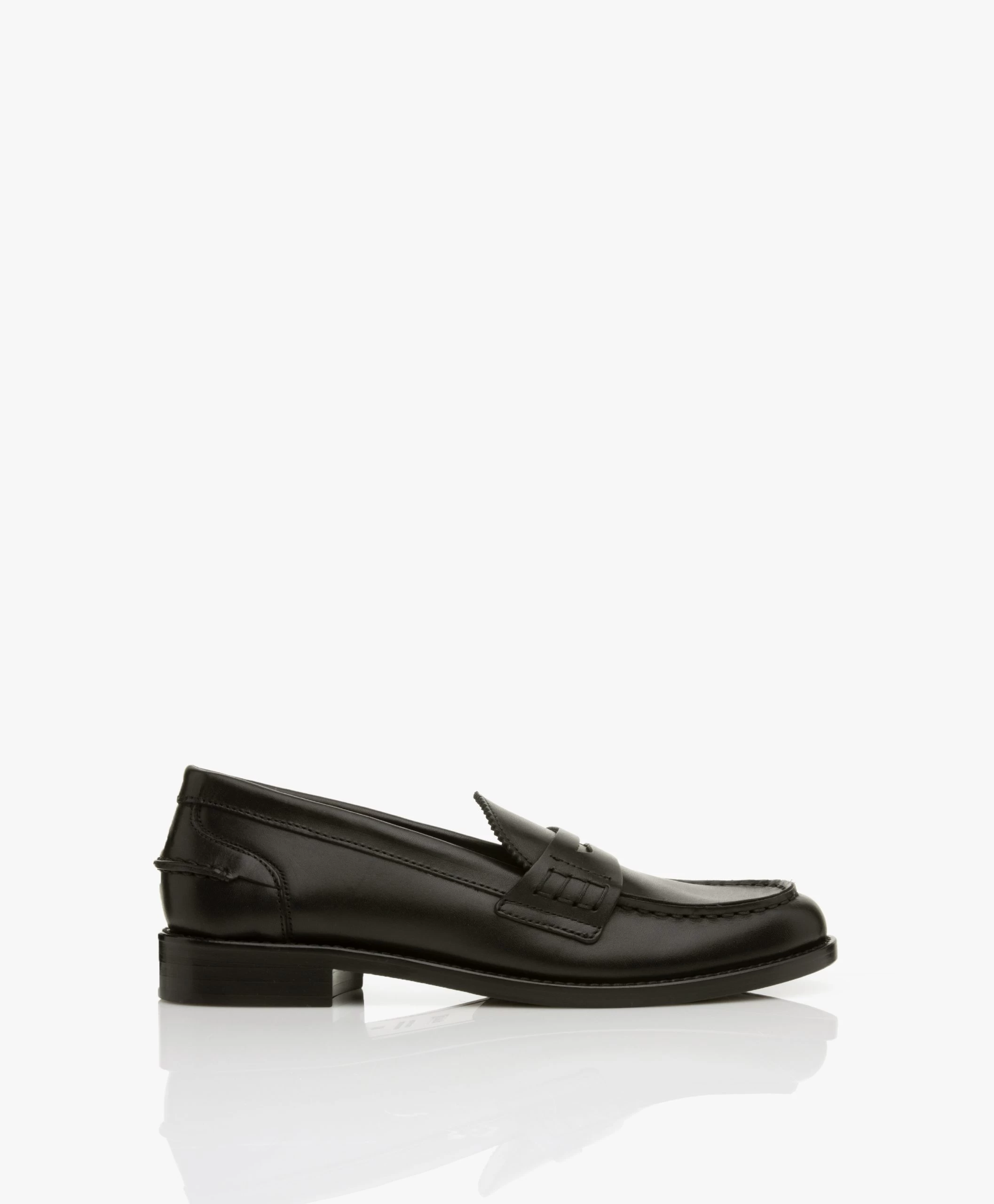Closed Leren Loafers - Zwart 3 Closed Leren Loafers - Zwart