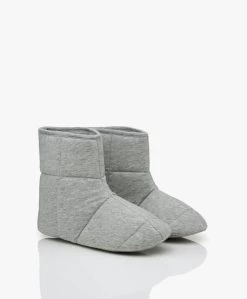 Skin Enkelhoge Gewatteerde Pantoffels - Grijs Mêlee -Boetiek Modewinkel 72ae3a1b 5050 44ca bb62 18abe1f5be4a 05