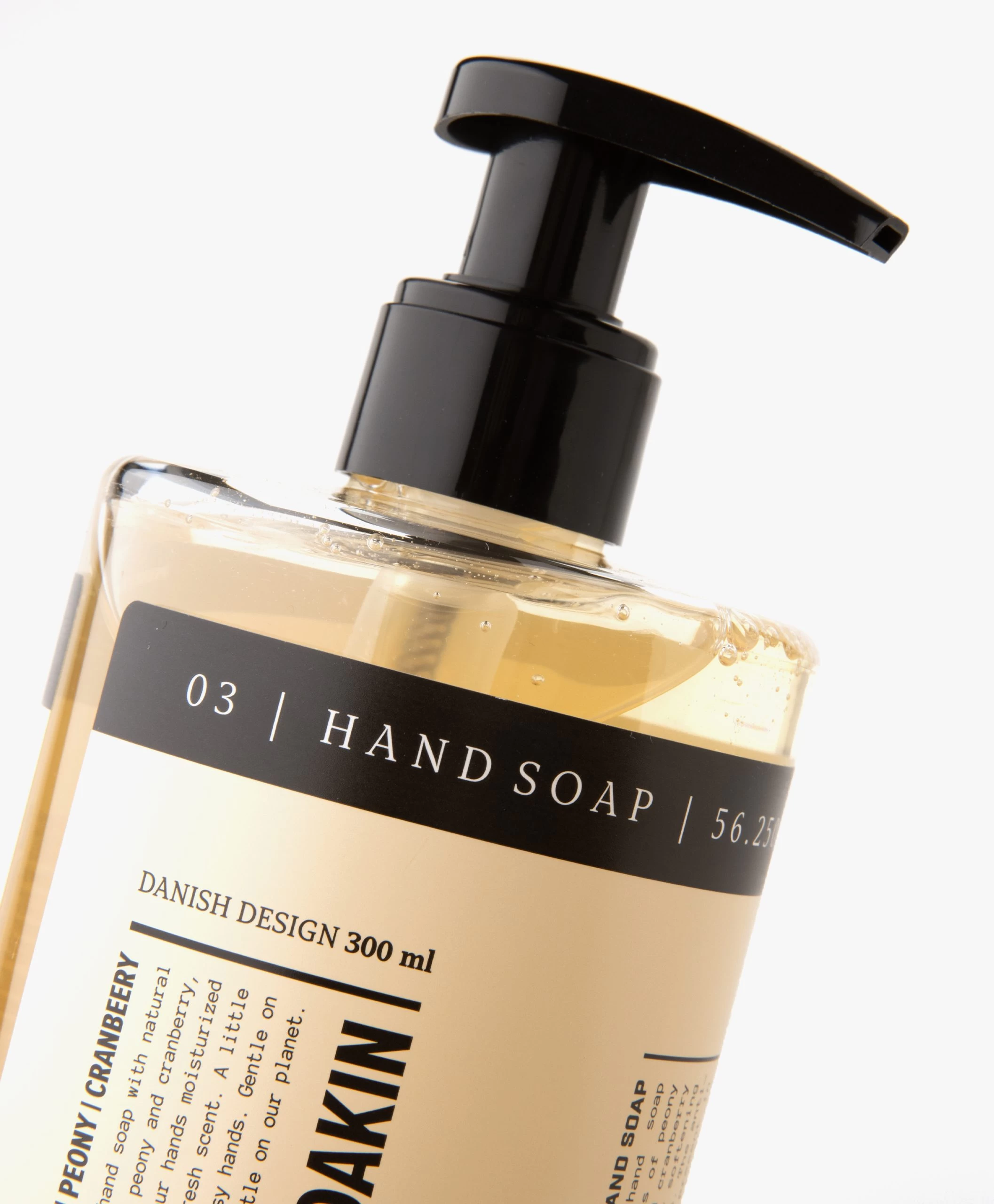 Humdakin 300Ml Handzeep - Pioenroos & Cranberry 4 Humdakin 300Ml Handzeep - Pioenroos & Cranberry - Afbeelding 2