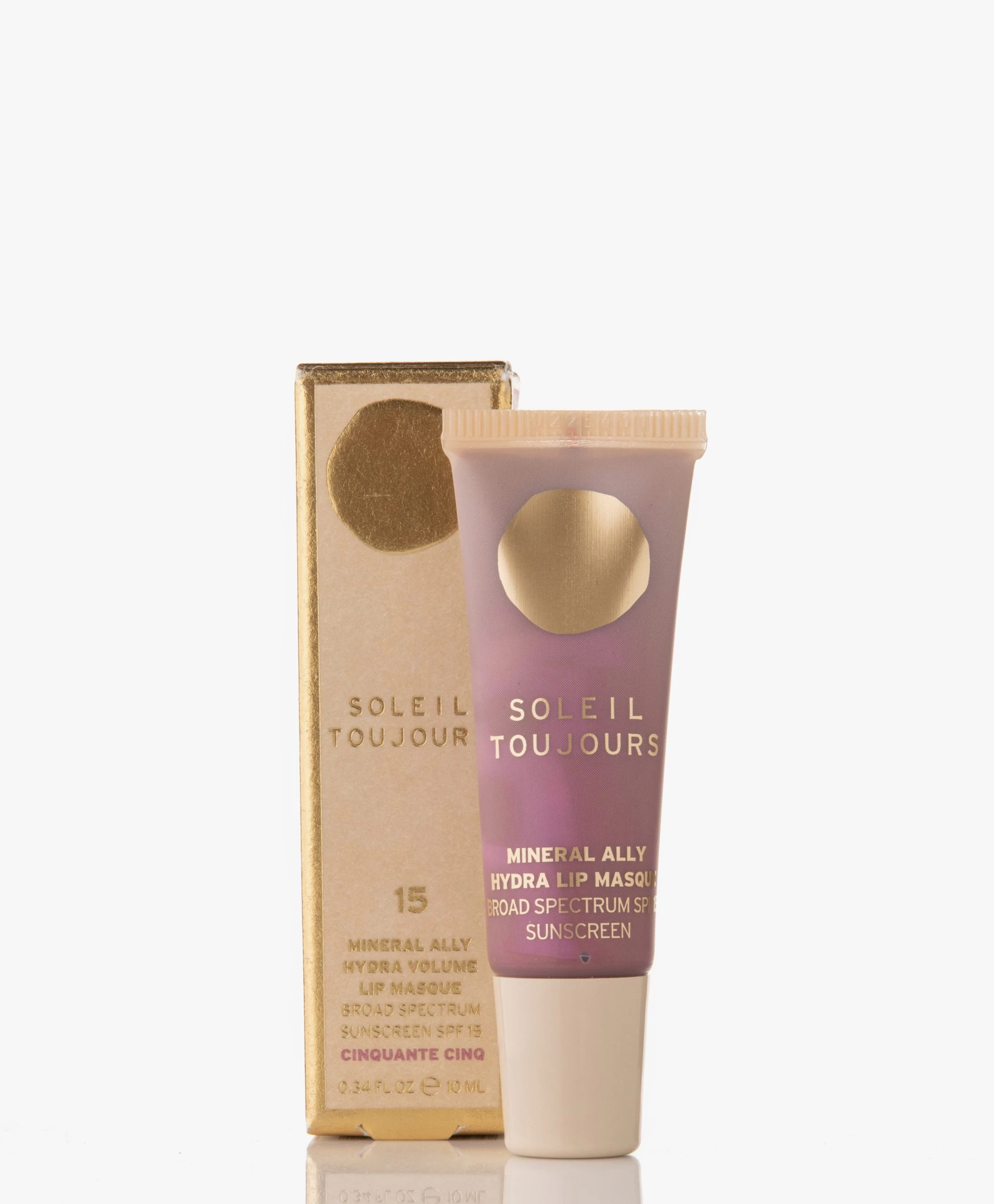 Soleil Toujours Mineral Ally Hydra Lip Masque Spf15 - Cinquante Cinq Warm Mauve 4 Soleil Toujours Mineral Ally Hydra Lip Masque Spf15 - Cinquante Cinq Warm Mauve - Afbeelding 2