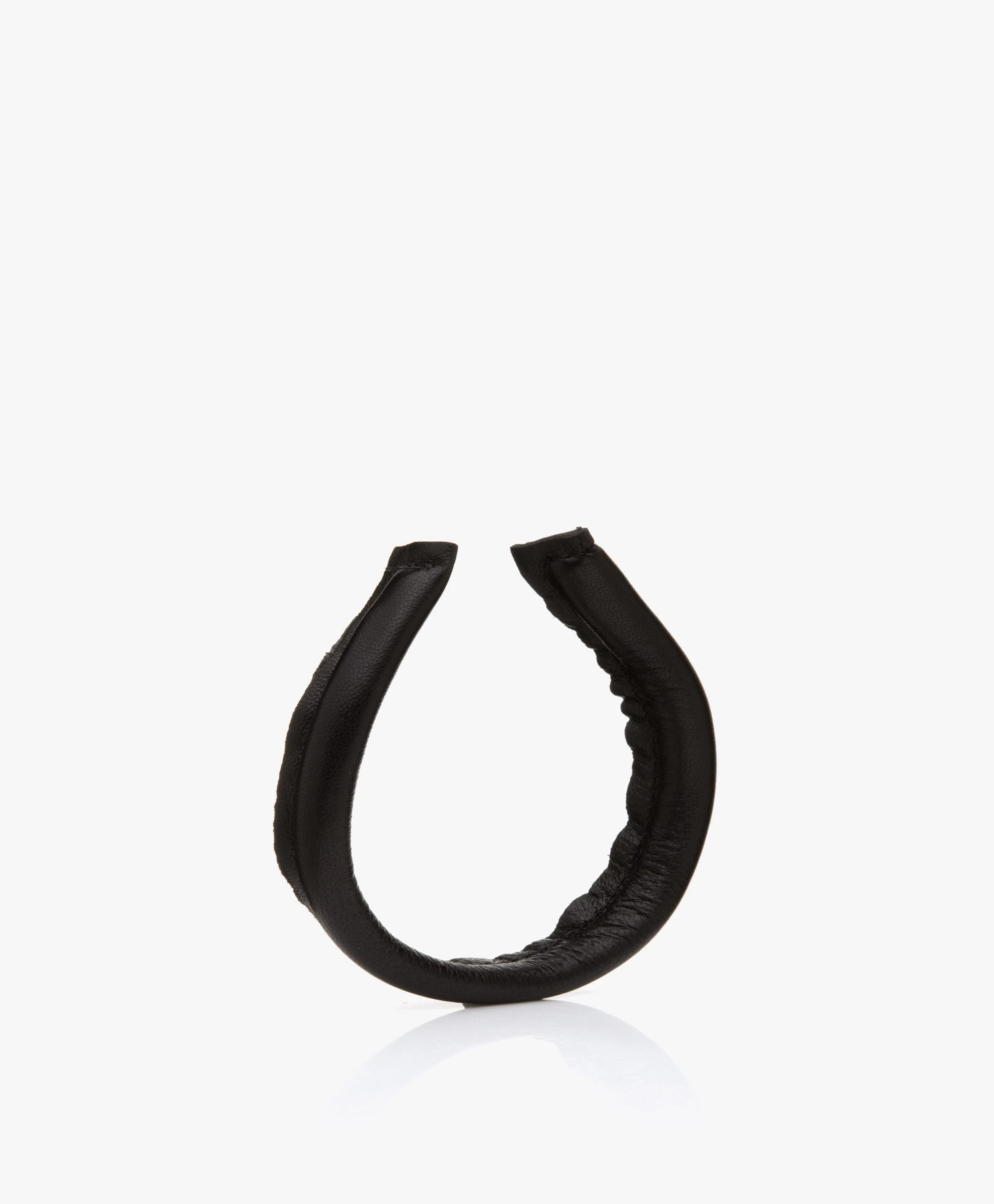 Slingher Leren Haarclip Large - Zwart 5 Slingher Leren Haarclip Large - Zwart - Afbeelding 3