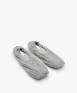 Skin Katoenmix Ballerina Sloffen - Grijs Mêlee -Boetiek Modewinkel 78979735 1f21 4fb5 b136 4a84e602e116 45