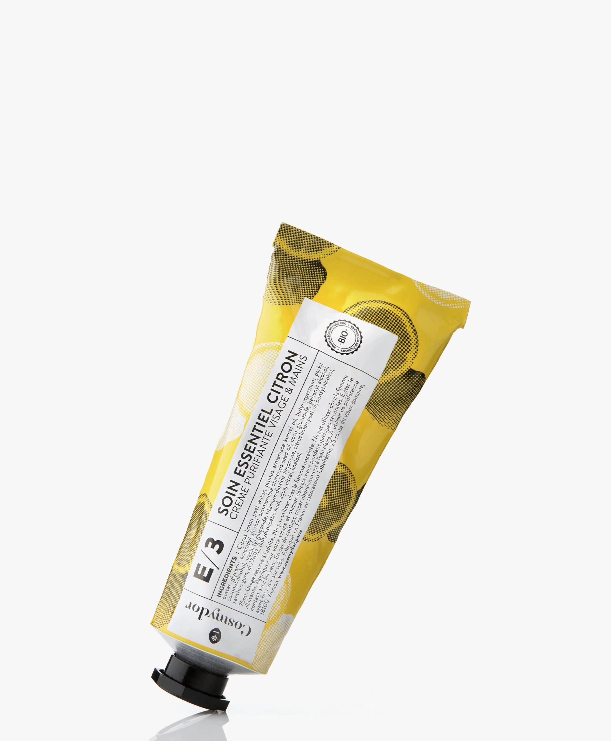 Cosmydor E/3 Moisturizing & Purifying Hand- En Gezichtscrème - Citroen 3 Cosmydor E/3 Moisturizing & Purifying Hand- En Gezichtscrème - Citroen