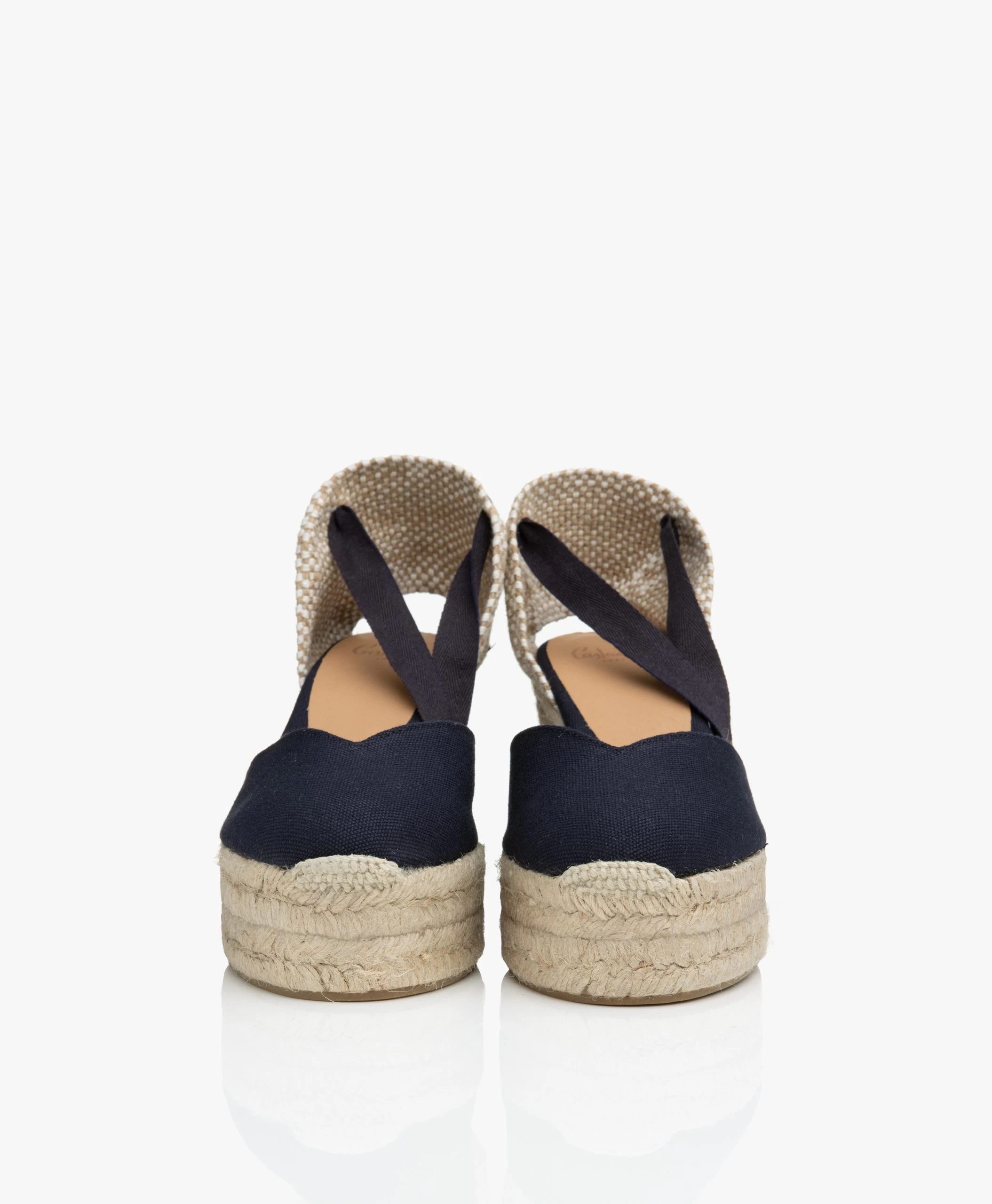Castañer Chiara 9Cm Sleehak Espadrilles - Azul Marino 7 Castañer Chiara 9Cm Sleehak Espadrilles - Azul Marino - Afbeelding 5