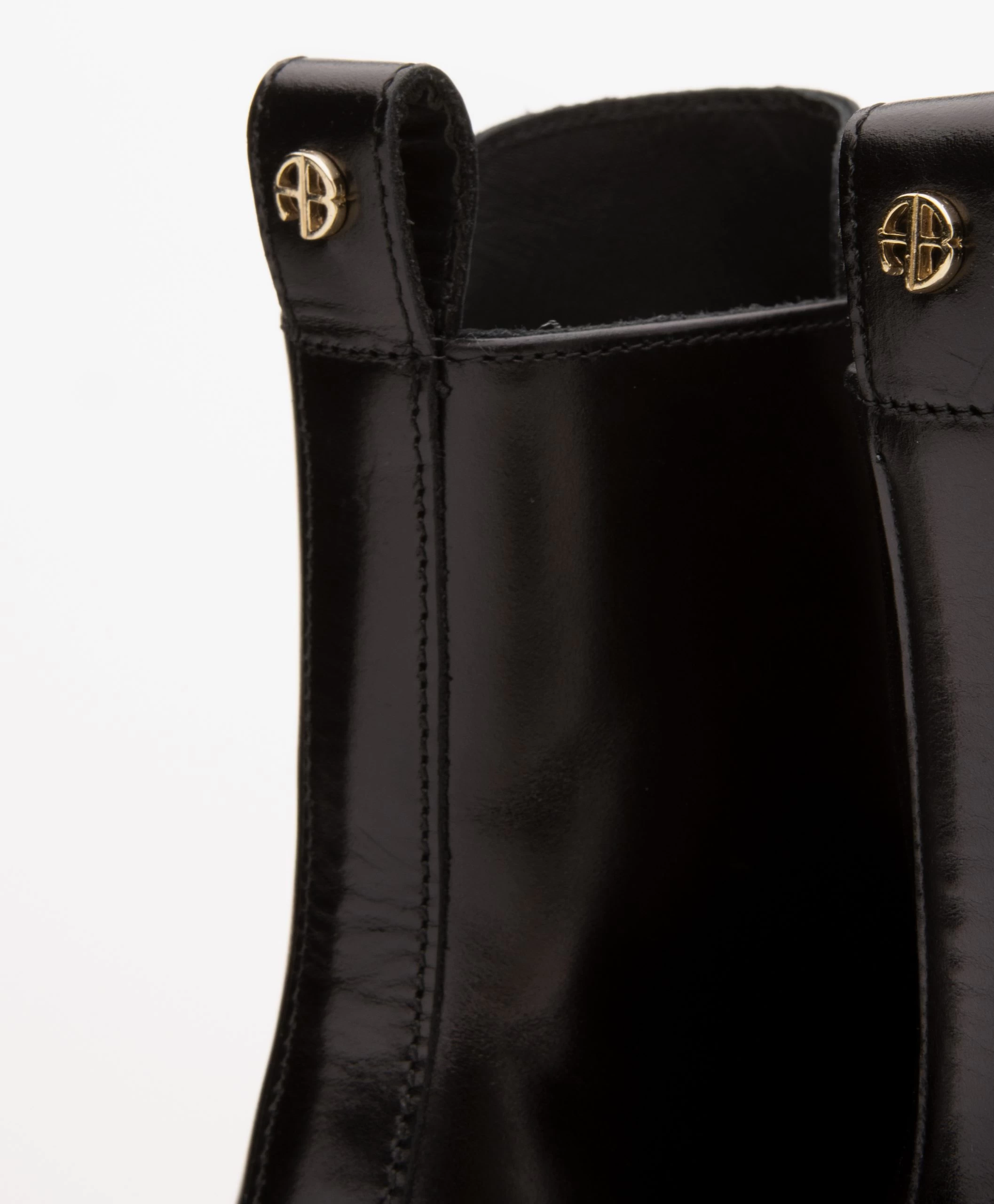 Anine Bing Luc Leren Combat Veterlaarzen - Zwart 6 Anine Bing Luc Leren Combat Veterlaarzen - Zwart - Afbeelding 4