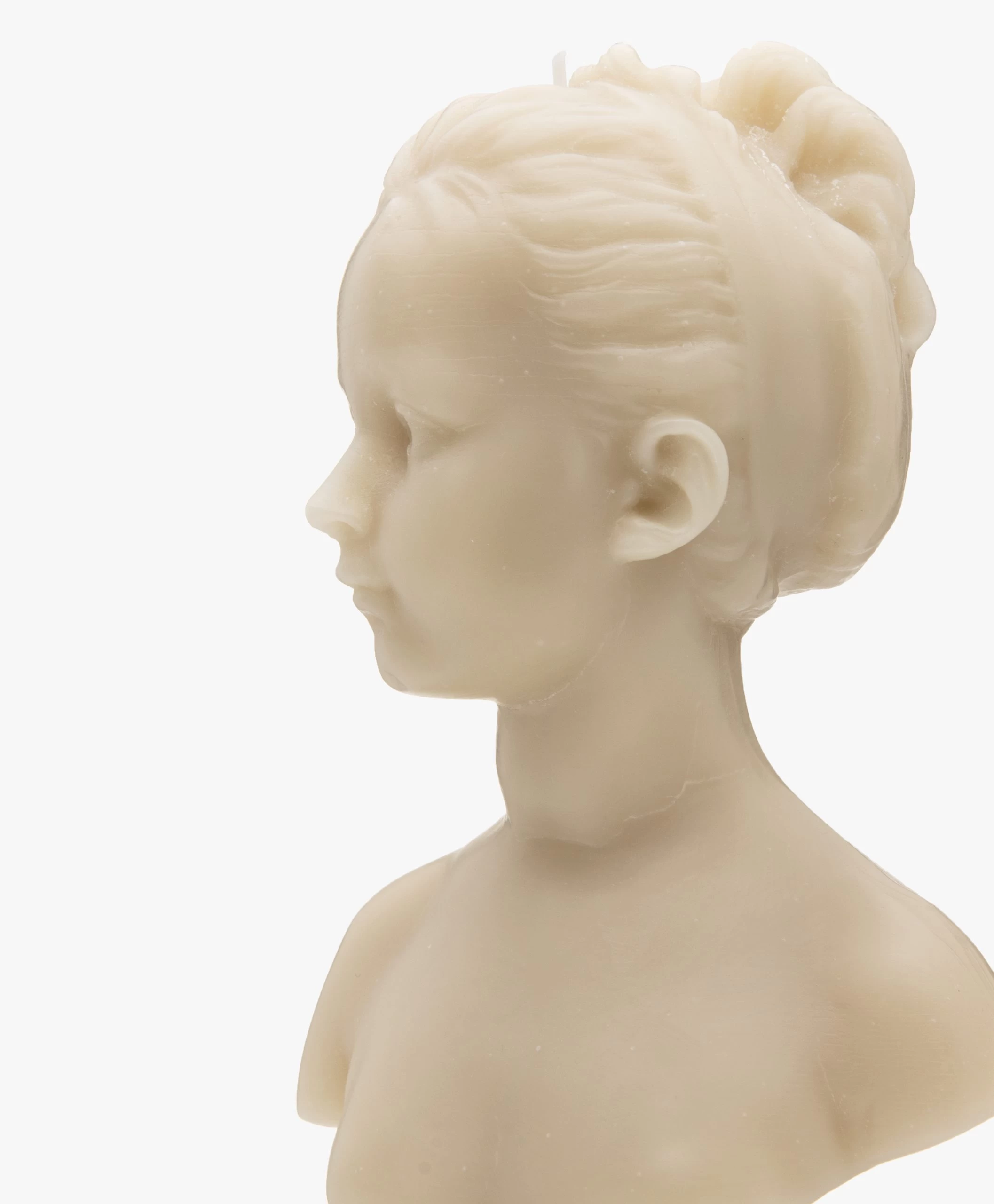 Trudon Handgemaakte Louise Sculptuur Kaars - Stone 5 Trudon Handgemaakte Louise Sculptuur Kaars - Stone - Afbeelding 3