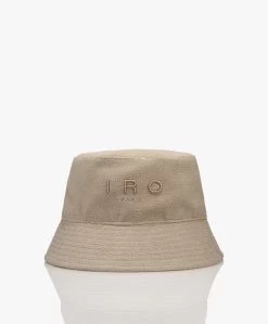 Iro Veneto Sponge Terry Bucket Hat - Oyster Grey -Boetiek Modewinkel 816b45e4 51f1 4598 8e8f 72687a8f783e 01