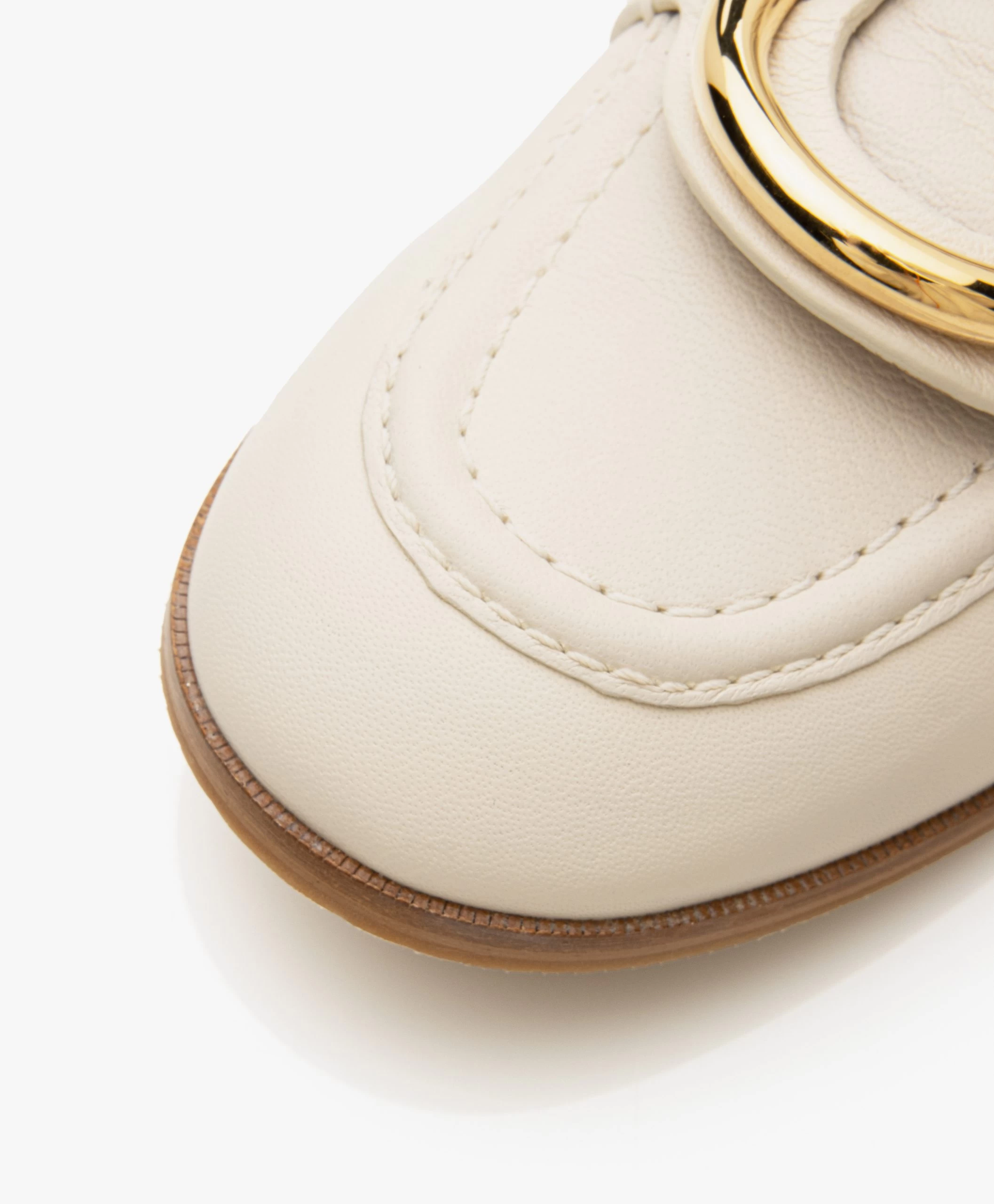 See By Chloé Hana Leren Loafers - Gesso 10 See By Chloé Hana Leren Loafers - Gesso - Afbeelding 8