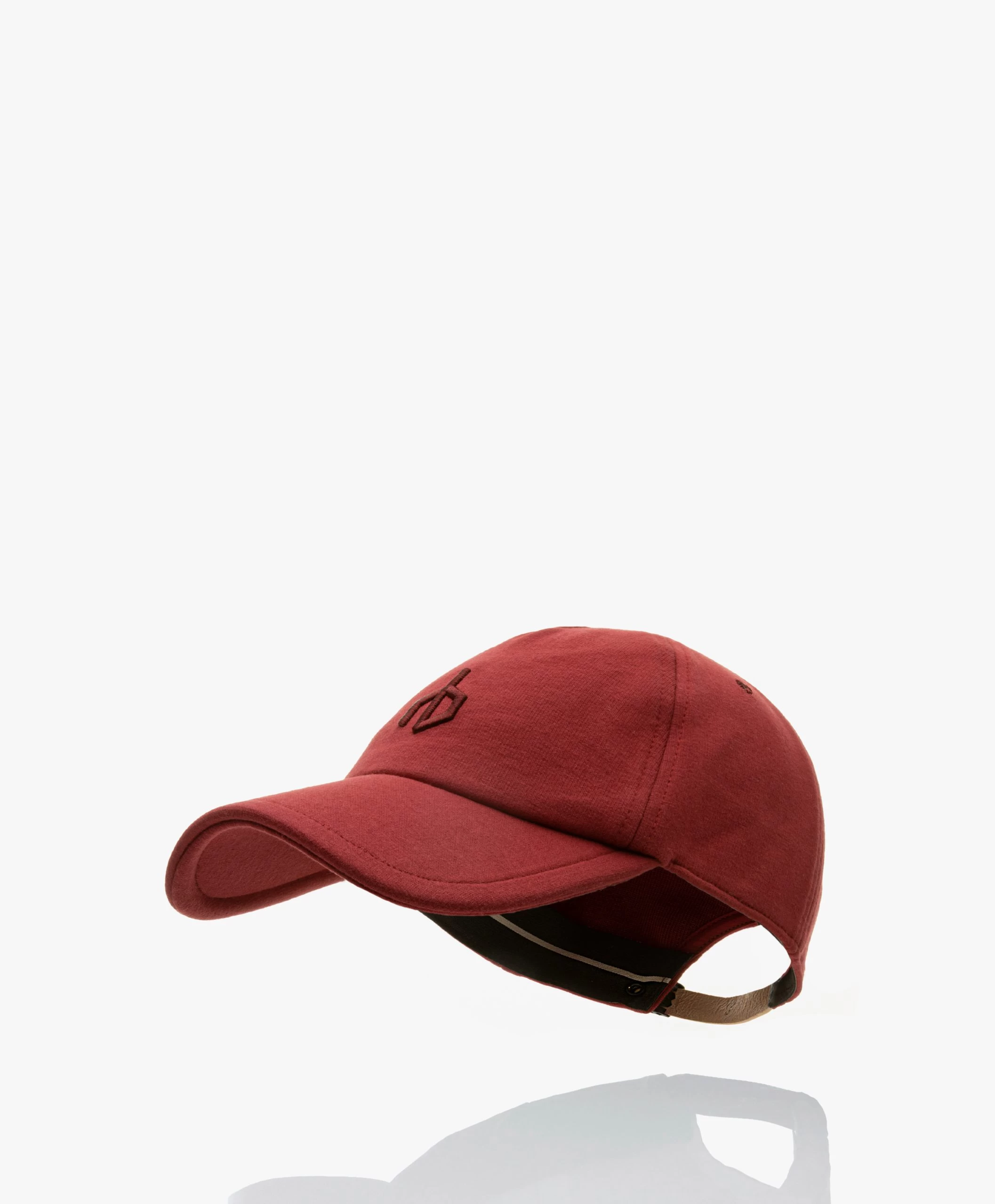 Rag & Bone Aron Jersey Baseball Cap - Biking Red 3 Rag & Bone Aron Jersey Baseball Cap - Biking Red