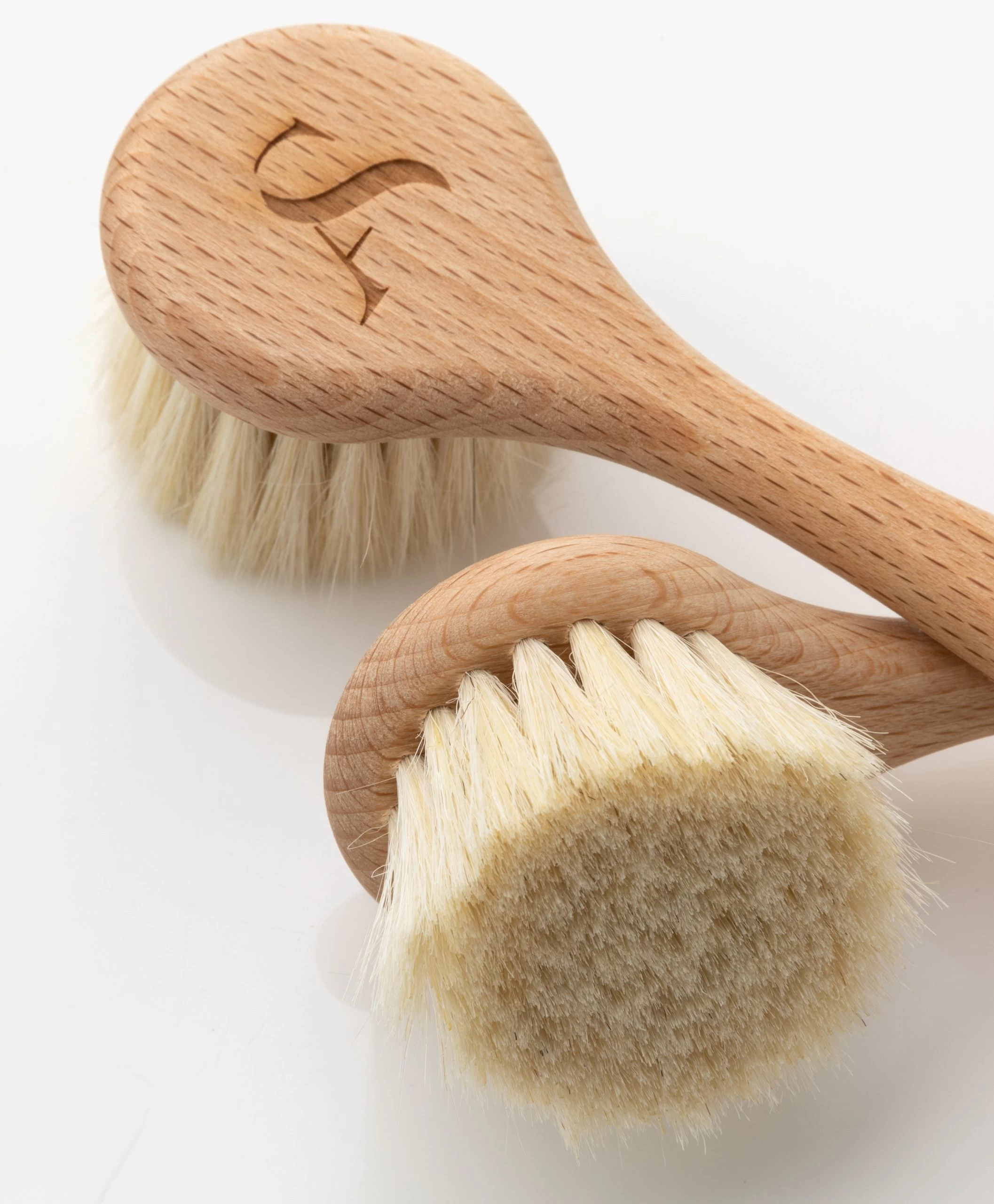 Soveral Exfoliërende Gezichtsborstels - Olijfhout 4 Soveral Exfoliërende Gezichtsborstels - Olijfhout - Afbeelding 2