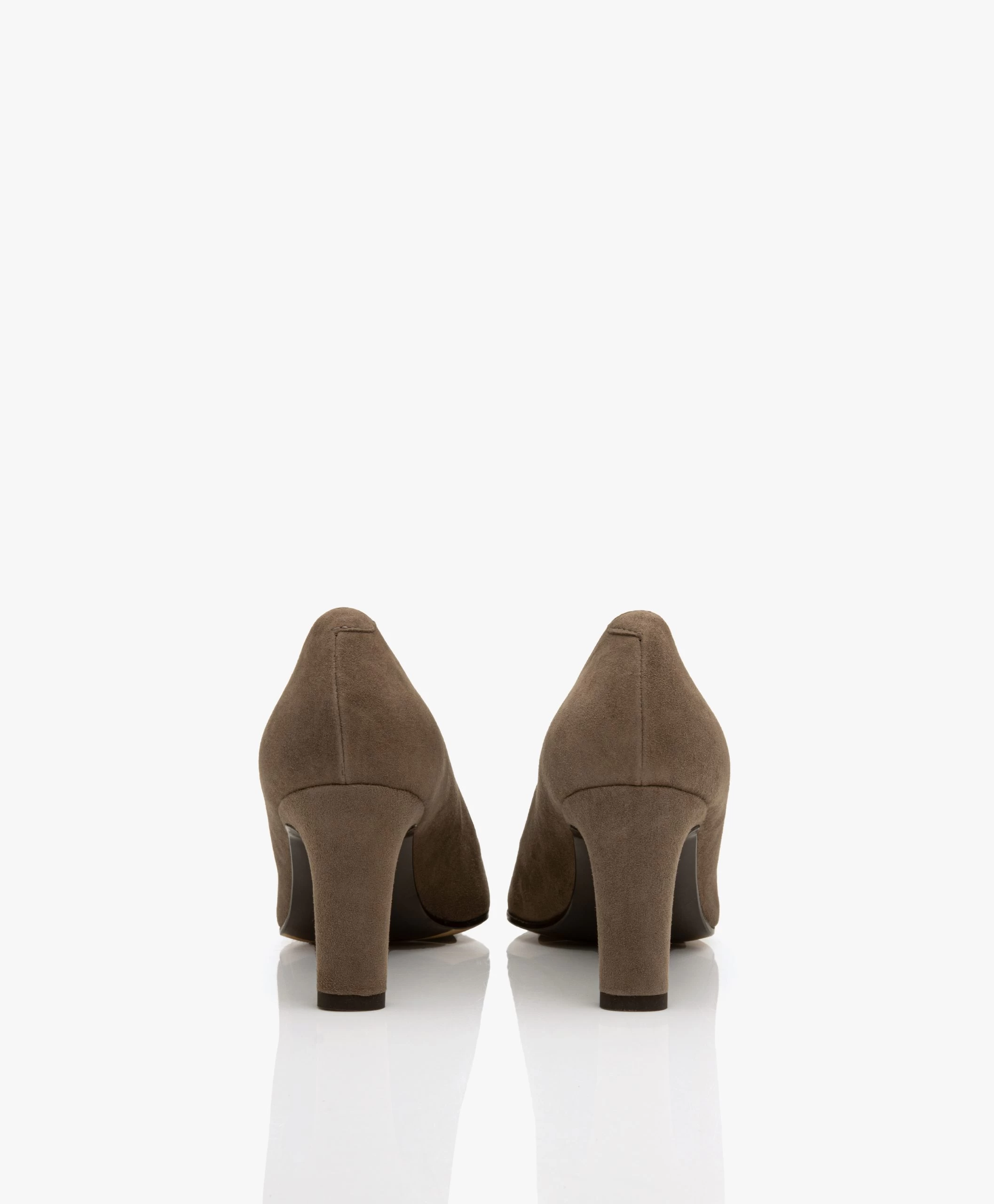 Panara Suède Pumps - Taupe 7 Panara Suède Pumps - Taupe - Afbeelding 5