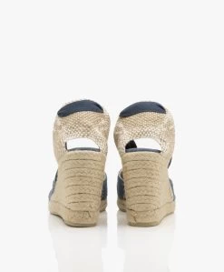 Castañer Carina 10Cm Canvas Sleehak Espadrilles - Azul Denim -Boetiek Modewinkel 8abea7ee 566b 4503 9916 027576725d72 11