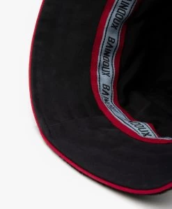 Baindoux Giza Katoen French Terry Bucket Hat - Zwart -Boetiek Modewinkel 8d7ca917 ef5d 45f3 ac86 2580ef0d1a3d 49