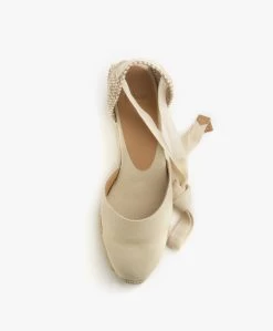 Castañer Carina 7Cm Canvas Sleehak Espadrilles - Ivoor 19 Castañer Carina 7Cm Canvas Sleehak Espadrilles - Ivoor -Boetiek Modewinkel 92867a71 e25e 4975 b482 df7864f45cc6 01