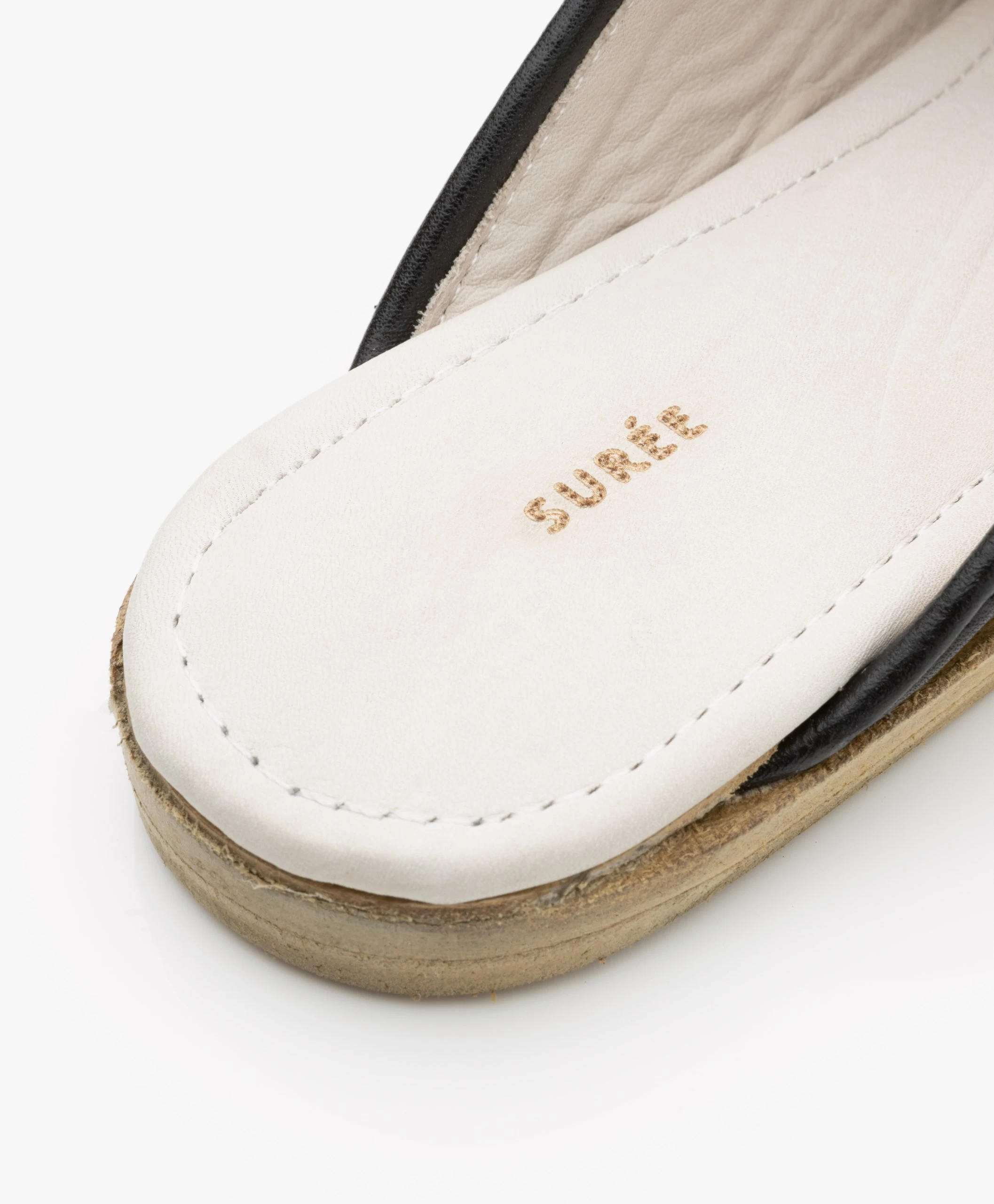 Surée Leren Mules - Onyx Zwart 11 Surée Leren Mules - Onyx Zwart - Afbeelding 9