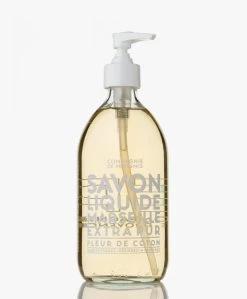 Compagnie De Provence 500Ml Marseille Zeep - Cotton Flower