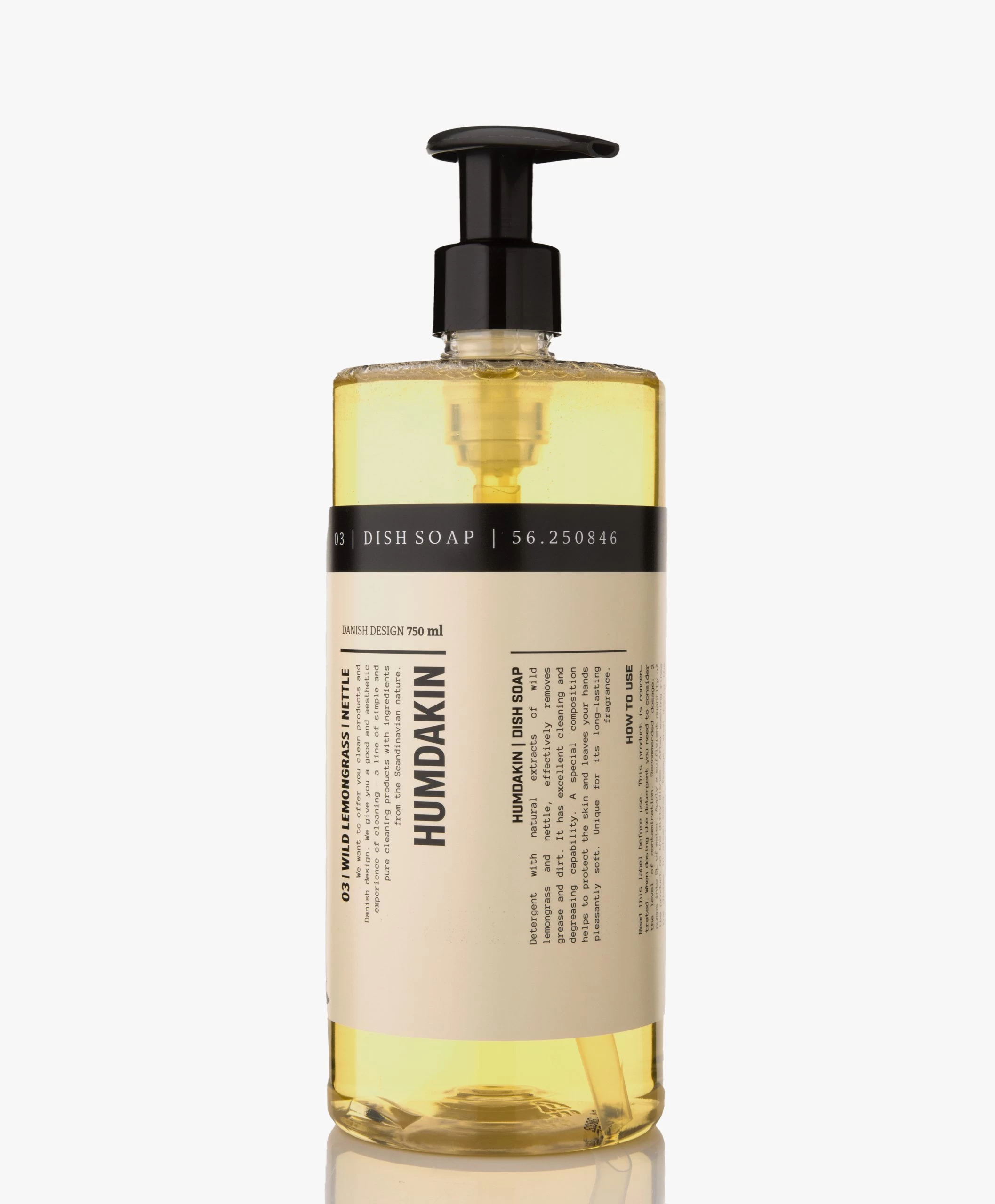 Humdakin 750Ml Afwasmiddel - Wild Citroengas & Brandnetel 3 Humdakin 750Ml Afwasmiddel - Wild Citroengas & Brandnetel