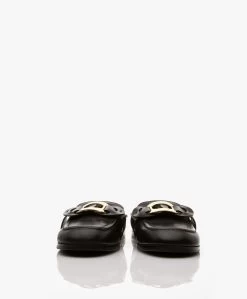 See By Chloé Chany Leren Loafer Mules - Zwart -Boetiek Modewinkel 9b5e665d 1869 4bc3 b513 b63d6f009b1b 241