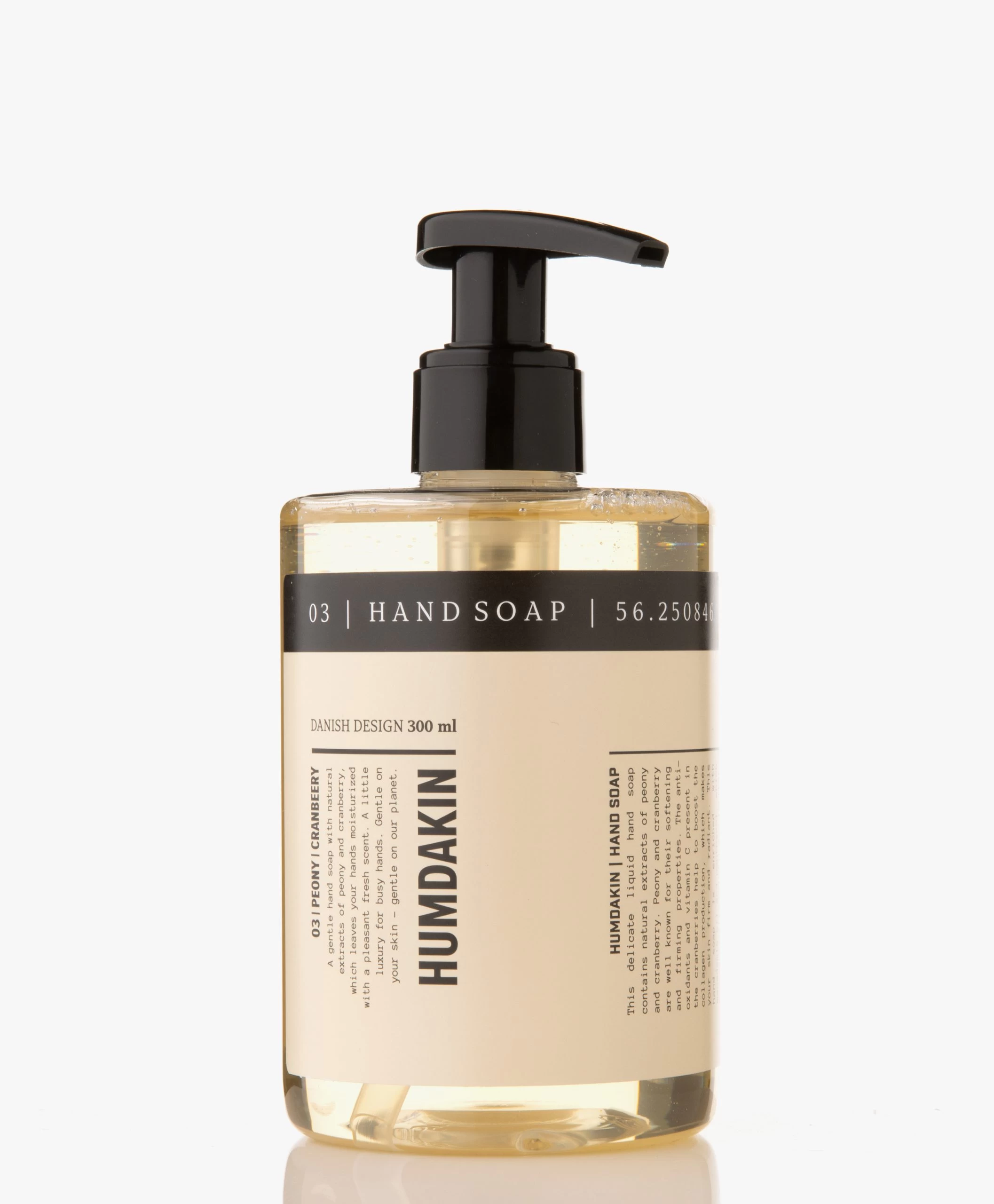 Humdakin 300Ml Handzeep - Pioenroos & Cranberry 3 Humdakin 300Ml Handzeep - Pioenroos & Cranberry