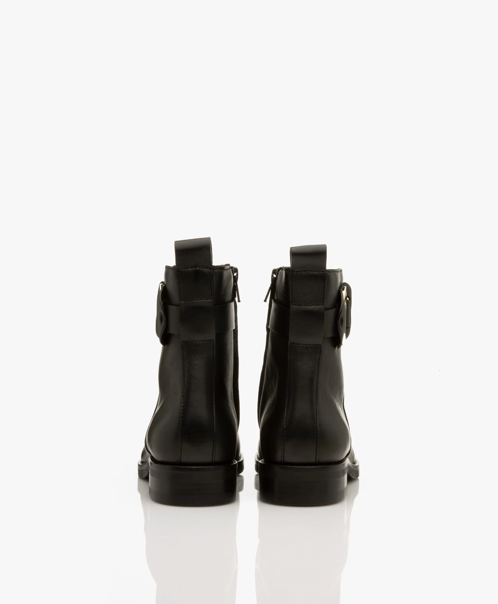 See By Chloé Chany Leren Enkellaarzen - Shiny Gold 9 See By Chloé Chany Leren Enkellaarzen - Shiny Gold - Afbeelding 7