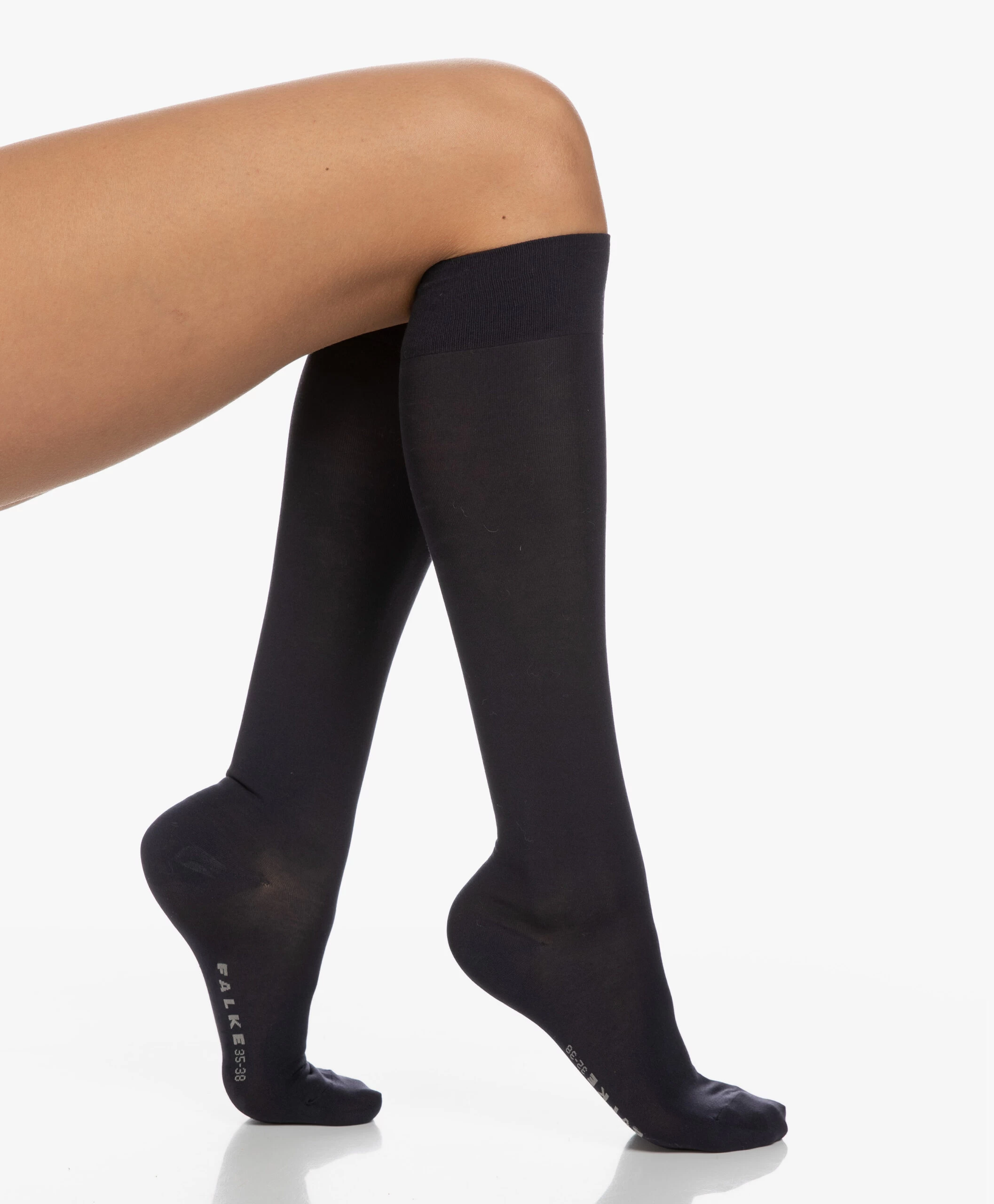 Falke Cotton Touch Sokken - Dark Navy 3 Falke Cotton Touch Sokken - Dark Navy