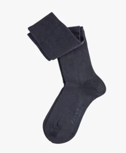 Falke Softmerino Kniekousen - Donkerblauw 8 Falke Softmerino Kniekousen - Donkerblauw -Boetiek Modewinkel FALKE Softmerino Kniekousen Donkerblauw 02