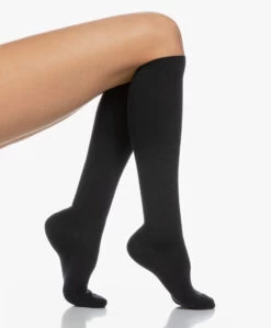 Falke Softmerino Kniekousen - Donkerblauw