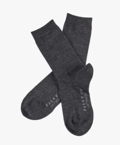Falke Softmerino Sokken - Antracietgrijs Mêlee 7 Falke Softmerino Sokken - Antracietgrijs Mêlee -Boetiek Modewinkel FALKE Softmerino Sokken Antracietgrijs Mlee 03
