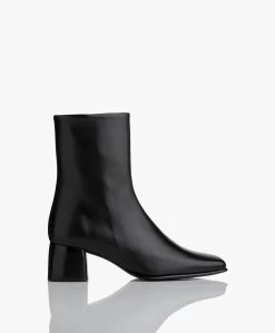 Filippa K Eileen Leren Laarzen - Zwart