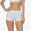 Hanro Touch Feeling High-Rise Short - Wit 1 Hanro Touch Feeling High-Rise Short - Wit -Boetiek Modewinkel HANRO Touch Feeling High rise Short Wit 05